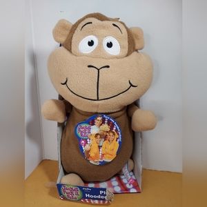 Jay a play jacket pack pet monkey brown plush.